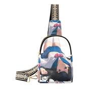 trendy Anime Student Girl Beauty bag for travel leather small crossbody bags for for travel