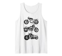 Trendy Apparel Cafe Racer Cruiser and Chopper Motorcycle Tank Top