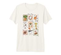 Trendy Apparel Game Day Go Team Football Stamps Collage Premium T-Shirt