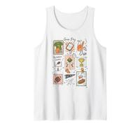 Trendy Apparel Game Day Go Team Football Stamps Collage Tank Top