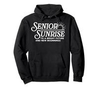 Trendy Apparel Graduation Senior Sunrise To A Bright Future Pullover Hoodie