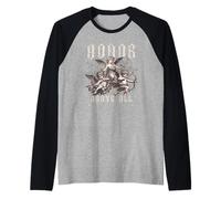 Trendy Apparel Honor Above All Cherubs Wielding Bow & Arrow Raglan Baseball Tee