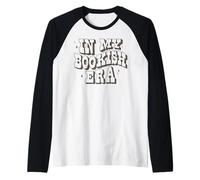 Trendy Apparel in My Bookish Era Bold Wave and Shining Text Raglan Baseball Tee