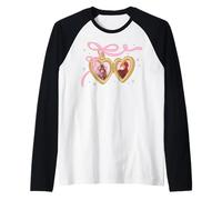 Trendy Apparel Punch The Monkey & His Plushy Picture Locket Raglan Baseball Tee