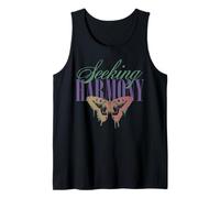 Trendy Apparel Seeking Harmony Butterfly Balanced Nature Tank Top