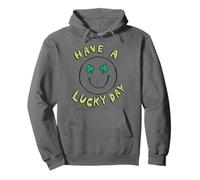 Trendy Apparel St. Patrick's Day Have A Lucky Day Vintage Pullover Hoodie