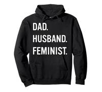 Trendy Apparel Women's History Month Dad Husband Feminist Pullover Hoodie