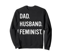 Trendy Apparel Women's History Month Dad Husband Feminist Sweatshirt