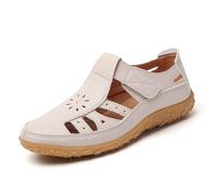 Trendy Beach Flat Sandals for Women Spring Solid Summer Cutout Ladies 2026 Falt Spring 2026 Work Office Sexy Wedding Western Comfort Y2K Casual Fashion Comfy