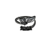 Trendy Black Opening Ring Dark Gothic Moon & Star Designs Knuckle Ring Purple Zircon Pearl Finger Jewelry Y2K Stackable Twist Jewelry Adjustable Statement Finger Decorations, Copper, Cubic Zirconia