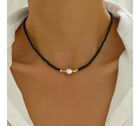 Trendy Bohemian Necklace with Imitation Pearls and Unique Rice Bead Weaving Technique (02)