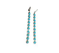 Trendy Boho Turquoise Dangle Earrings for Women - Vintage Western Style Drop Earrings, Fashionable Jewelry Gifts Clever treatment