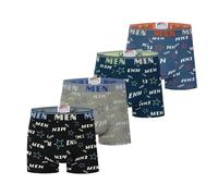 Trendy Boy 4-Pack Men's Cotton Trunks - Regular Fit Boxer Briefs, Y-Front Design, Soft, Breathable and Comfortable Everyday Wear (5091, XL)