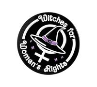 Trendy Cartoon Cats Pentagrams Pin Alloy Witch Hat Letter Brooch for Jackets Backpack Accessories Witch Hat Cats Pin