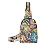 trendy Cartoon Mermaids Unicorns Rainbows bags fanny pack fashion body fanny pack for for hiking