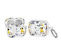 Trendy Case Compatible with AirPods Pro 3 2025,Shockproof Cover for AirPods Pro 3rd Gen with 2-in-1 Phone Stand,Safety Lock Catch,Wireless Charging,Cute Cartoon Dog Painted Gift for Girls Women