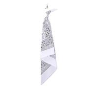 Trendy Cashew Print Waist Chain Hip Hop Pants Chain Square Scarf Trousers Chain On Jeans Hiphop Keychain Ornament
