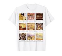 Trendy Collage of Famous Artists Work T-Shirt, Men, White, XX-Large