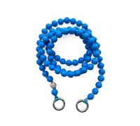 Trendy Cross Body Phone Chain, Colorful Bead Chain Charm for Convenience and Security on the Go, Elegant Case with Beads, フリーサイズ
