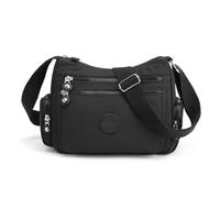 Trendy Crossbody Bags - Crossover Purse for Women, Over Shoulder Crossbody Bag, Black