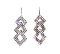 Trendy Double Sided Earrings Decoration, Heart to heart
