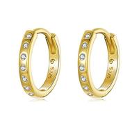 Trendy Earrings - Hoop Earrings For Women 925 Sterling Silver Minimalist Simple Circle Earing Real Silver Fashion Jewelry