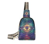 trendy Eye Tarot Black black fanny pack sturdy sling bags for women for hiking, Eye tarot black