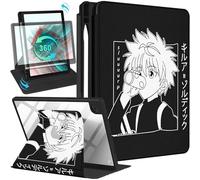 Trendy Fan for Galaxy Tab A8 Case 10.5 inch 2022 for Boys Kids Teen Girls Anime Cool Cartoon Cute 360° Rotating Folio Stand Pencil Holder for Samsung Galaxy Tablet A8 Case SM-X200/X205/X207