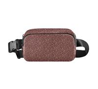 Trendy Fanny Pack Waist Bag Women Men Adults Merry Christmas Holiday Ethnic Small Sling Bag Travel Essential with Adjustable Strap for Cycling Hiking Gym, Merry Christmas Holiday23, 8" x 5.3" x 2.3",