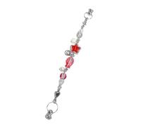 Trendy Five Point Star Fish Phone Lanyard Jewelry Accessory Unisex Holder Handmade Beaded Keyring For Daily Commute Youthful Beaded Phone Strap