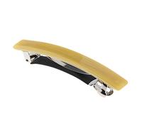 Trendy French Spring Barrette Leopard Multi-color Hair Pin Headdress, Yellow