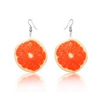 Trendy Fruit Earrings: Playful Designs For The Modern Fashionista - Your Personality With These Stunning Accessories! Minimalist Gold Earrings (A, 6.3x3.7cm)
