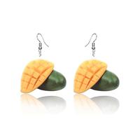Trendy Fruit Earrings: Playful Designs For The Modern Fashionista - Your Personality With These Stunning Accessories! Minimalist Gold Earrings (C, 5.5x4.1cm)