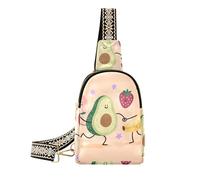 trendy Fruit Food Dance Funny the shoulder bag multipurpose small cross body bag for travel