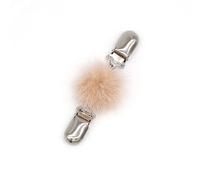 Trendy Fuzzy Sphere Shawl Clip Fastener Crafted From Sturdy Alloy for a Stylish and Modest Addition to Any Outfit Social Gathering Pin, One Size, as described