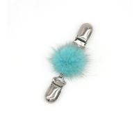 Trendy Fuzzy Sphere Shawl Clip Fastener Crafted From Sturdy Alloy for a Stylish and Modest Addition to Any Outfit Social Gathering Pin, One Size, as described