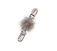 Trendy Fuzzy Sphere Shawl Clip Fastener Crafted From Sturdy Alloy for a Stylish and Modest Addition to Any Outfit Social Gathering Pin, One Size, as described