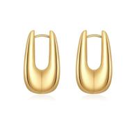 Trendy Gold Plated Knot Earrings for Women Chunky Statement Drop Dangle Earrings Lightweight Hypoallergenic Fashion Accessories Gold Jewelry Gifts for Womens