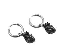 Trendy Heart Dangle Earrings Hypoallergenics Steel Ear Rings Versatile Ear Drops Accessories for Parties