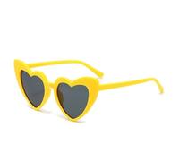 Trendy Herzf?rmige Kindersonnenbrille für M?dchen und Jungen, Vintage, Outdoor, UV400-Schutz, sü?e Vollrand-Sonnenbrille für Kinder