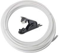 Trendy Hive 10M Water Supply Tube, 3/8'' PE Tubing Hose Tube with Cutter for RO Water Filter System Fridge with Tube Fittings (3/8'' 10M Pipe + Cutter)