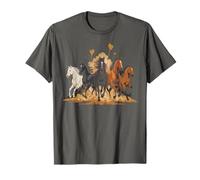 Trendy Horses Equestrian Crew Horseback Gallop Squad Trot T-Shirt