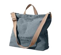 Trendy Japanese Inspired Commuter Bag, Lightweight Shoulder Bag, Practical Canvas Shoulder Bag for Comfortable Carry, Large Capacity on the Shoulder, gray
