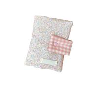 Trendy Journal Cover Organizers Lovely Bows Book Flower Print Diary Protective Case for Work Study Trips Diary Protective Case Lovely Bows Book for Writing Pads Sketchbooks