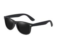 Trendy Klassische quadratische polarisierte Sonnenbrille für Herren und Damen, Retro, schwarze Sonnenbrille, modisch, für den Sommer, mit Blendschutz