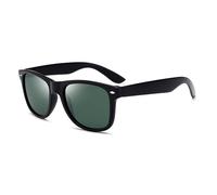 Trendy Klassische quadratische polarisierte Sonnenbrille für Herren und Damen, Retro, schwarze Sonnenbrille, modisch, für den Sommer, mit Blendschutz