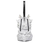 Trendy Kylin Pattern Crossbody Bag PVC Shoulder for Women Multiple Carrying Methods Spacious Compartment Daily Use Fashionable Mythical Creature Styles Handbag Adjustable Shoulder Strap Practical PVC