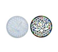 Trendy Large Lotuses Sturdy Silicone Mold for Resin Castes Epoxy Tray Dish Molds Craft Supplies Jewelry Holder Making