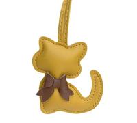 Trendy Leather Bow Charm Solid / Colorful Options, フリーサイズ