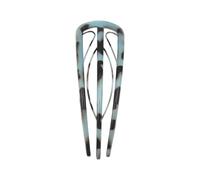 Trendy Leopard Print Hair Fork Multipurpose Punk Style Hair Barrette Non-Slip Office Party Casual Wear